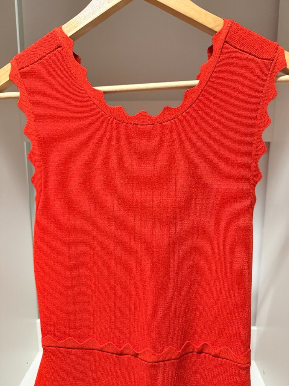 Alc Aldridge Dress In Geranio Red View 5